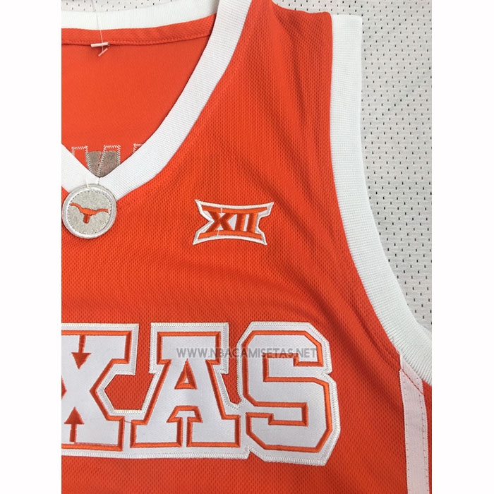 Camiseta NCAA Texas Bamba Naranja